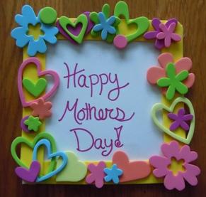 how to make a mothers day card from craft foam